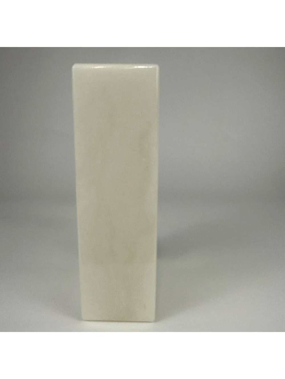 Modern Ivory Hourglass Timer • Rectangular Stone Frame Sand Timer Decor